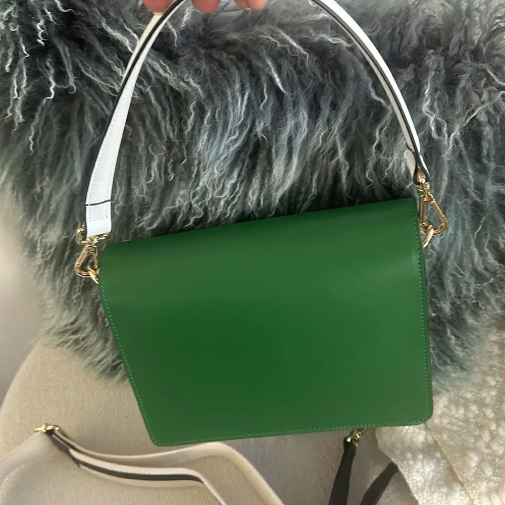 Claudia Firenze Desdemona -Green Handbag/Crossbody